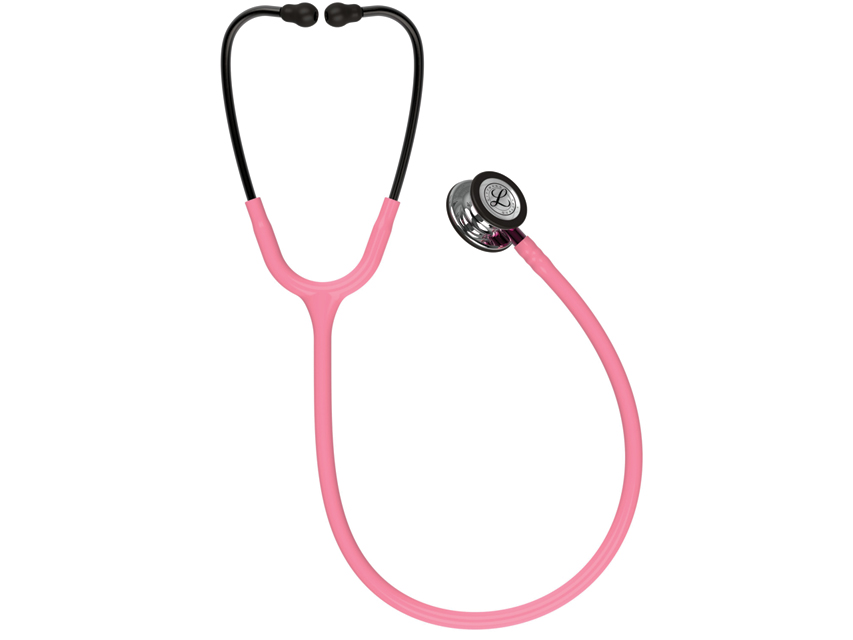 9 LITTMANN CLASSIC III mirror, Fonendoskops Littmann Classic III- spogulis - rozā