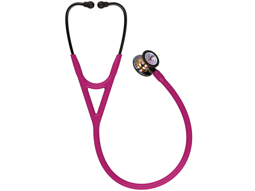 LITTMANN® CARDIOLOGY, 1 LITTMANN CARDIOLOGY IV - 6241 - raspberry - rainbow finish