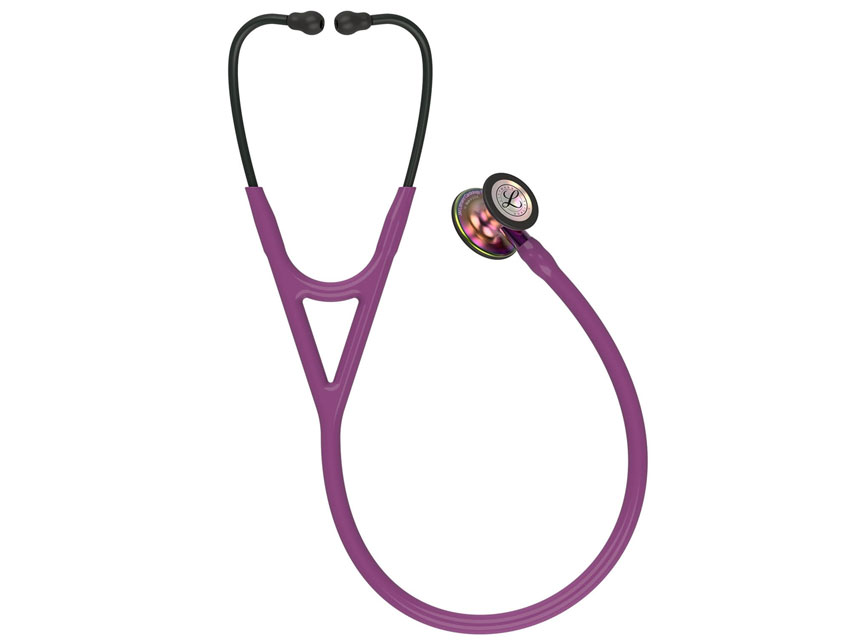 0153 LITTMANN CARDIOLOGY IV - 6205 - plum - rainbow finish - violet stem