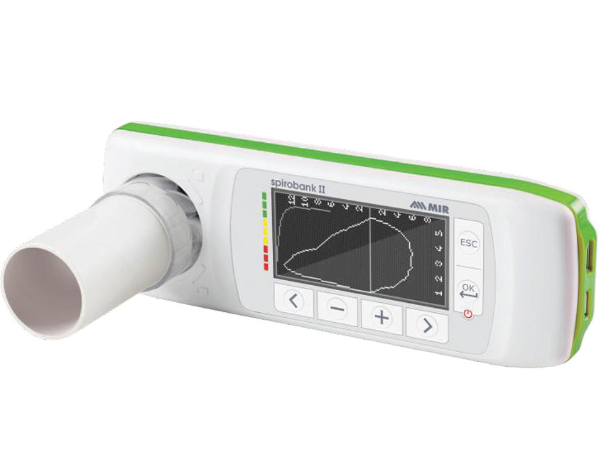 Spirometrija, 7 P16 SPIROBANK II BASIC plus SOFTWARE
