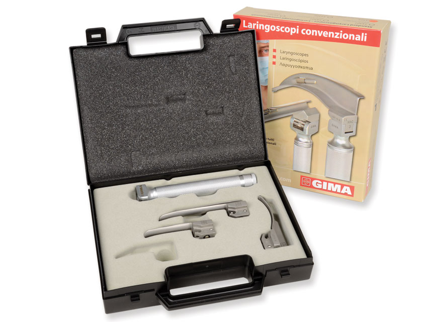 9 LARYNGOSCOPE SET 3 BL. MILLER 0-1.MC INT. 0 - paediatric