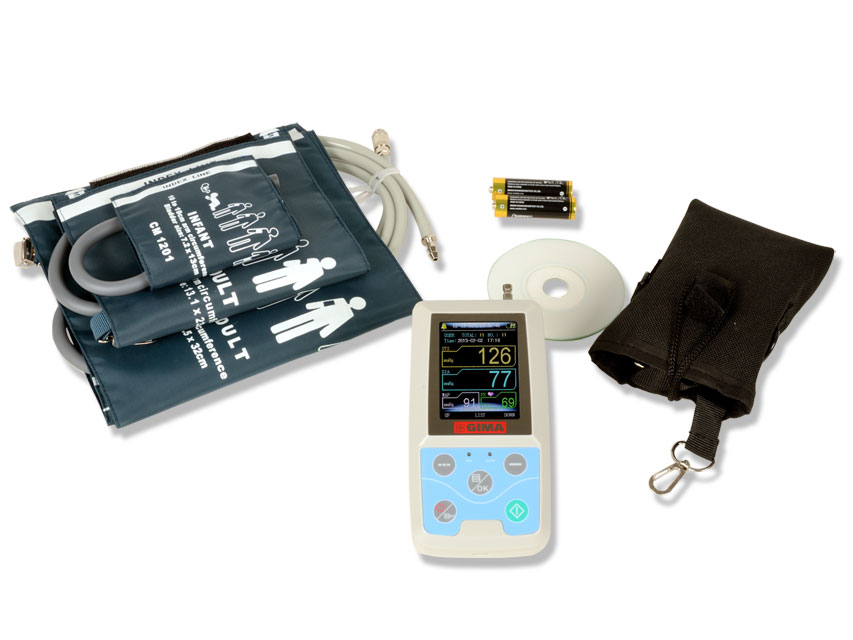 Gima 24 HOURS ABPM and PULSE RATE MONITOR with BLUETOOTH
