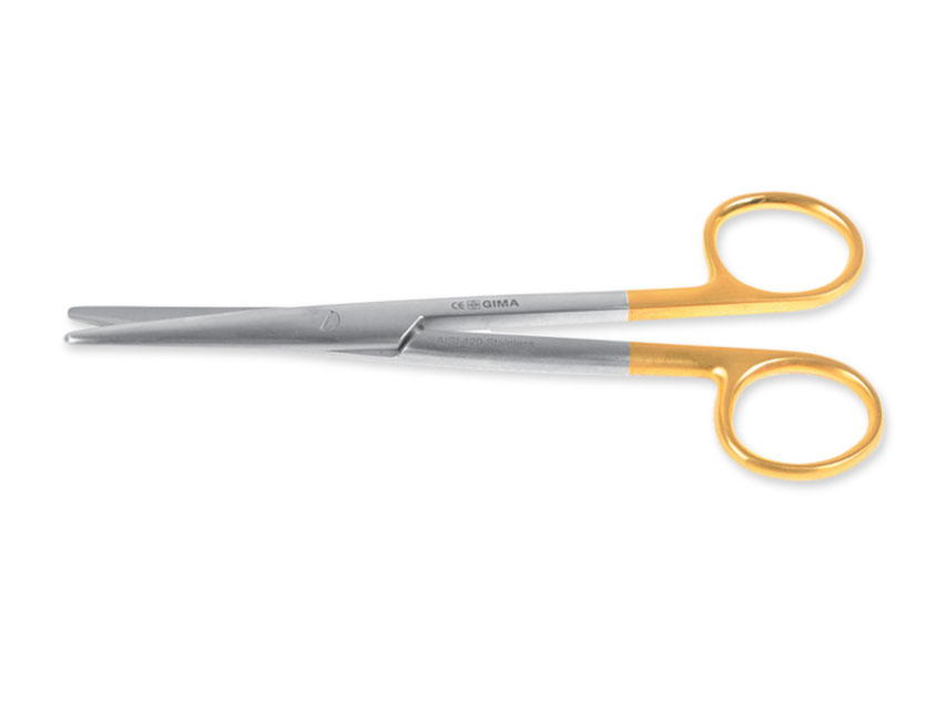 T.c. gold mayošķēres-taisnas-ar noapaļotiem galiem- 17 cm