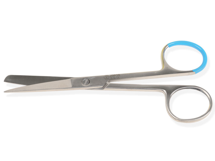 Ķirurģiskās šķēres asa/stupras -taisnas- 13 cm