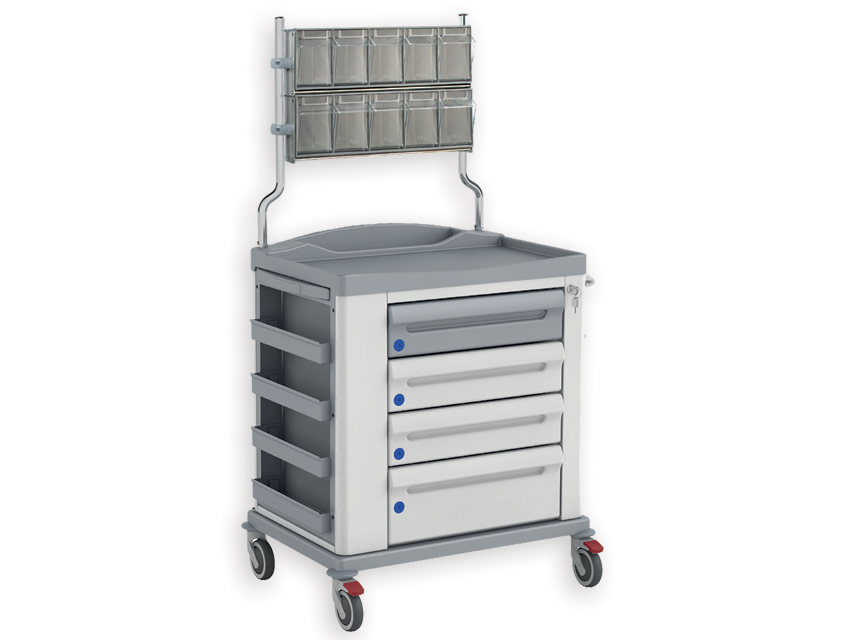 Ratiņi (galdiņi uz riteņiem), S DRESSING TROLLEY - standard
