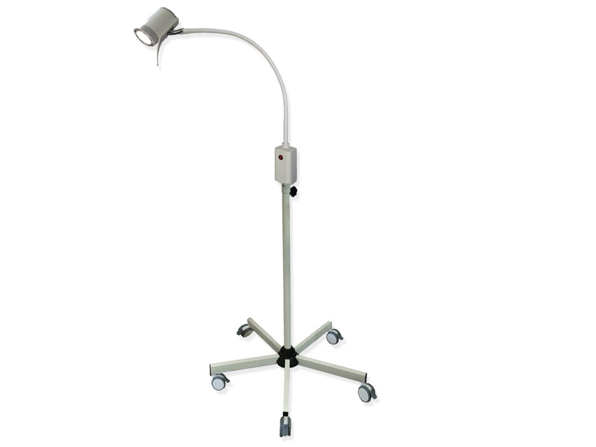 Izmeklēsanas lampas, Hyridia 7 LEDS LIGHT with flexible arm - trolley