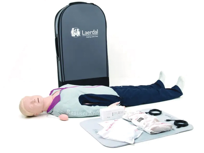 Apmācības manekens, 4 LAERDAL RESUSCI ANNE QCPR FIRST AID FULL BODY - 171-01260