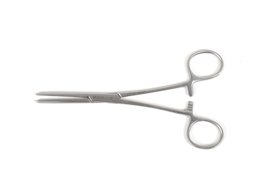 004Klemmer FORCEPS - straight - 18 cm