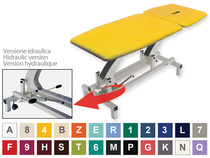 Elektriski regulējamas, Bruxelles TABLE large hydraulic - any colour