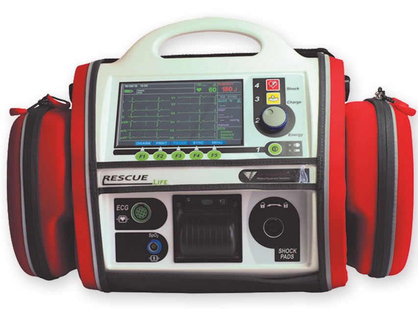 P10 RESCUE LIFE 7 AED DEFIBRILLATOR - English