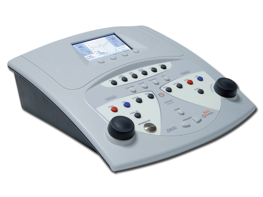 Audiometerija, BELL PLUS DIAGNOSTIC AUDIOMETER air plus bone plus mask