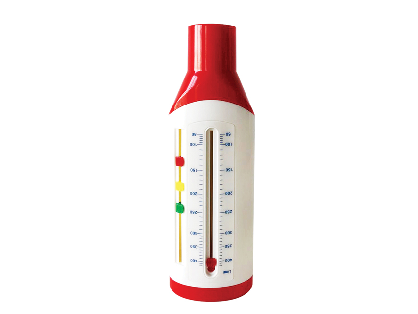 Spirometrija, 4 PEAK FLOW METER 50-400 l/min - bērniem