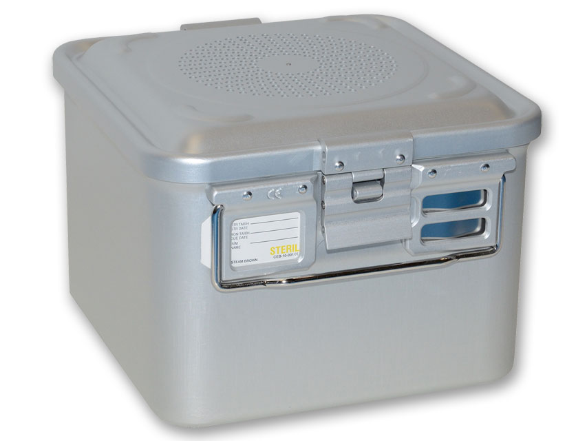 CONTAINER WITH FILTER small - grey, Konteiners ar filrtu, 285x280x200 mm, pelēks