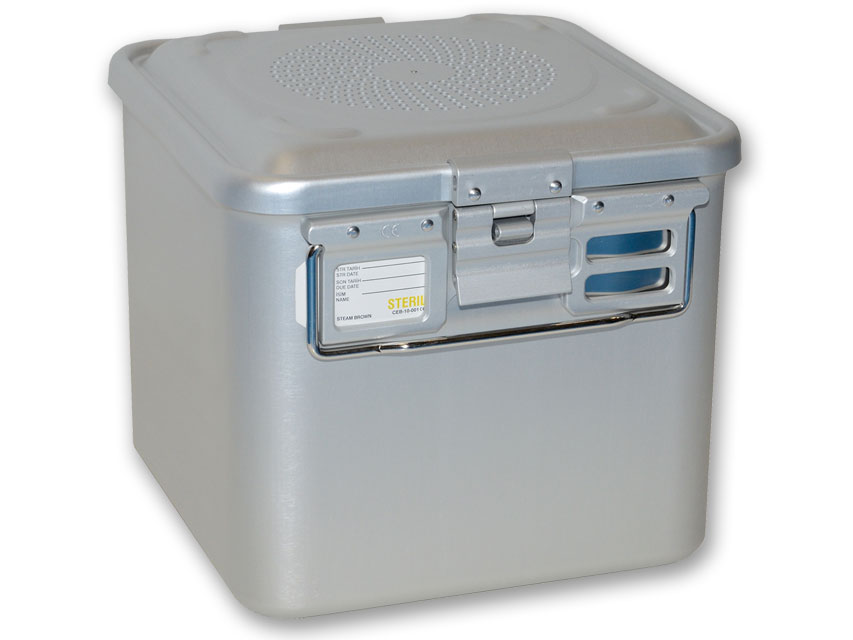 CONTAINER WITH FILTER small - grey