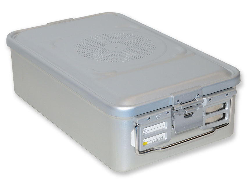 CONTAINER WITH FILTER medium, 8 CONTAINER WITH FILTER medium h 135 mm - grey