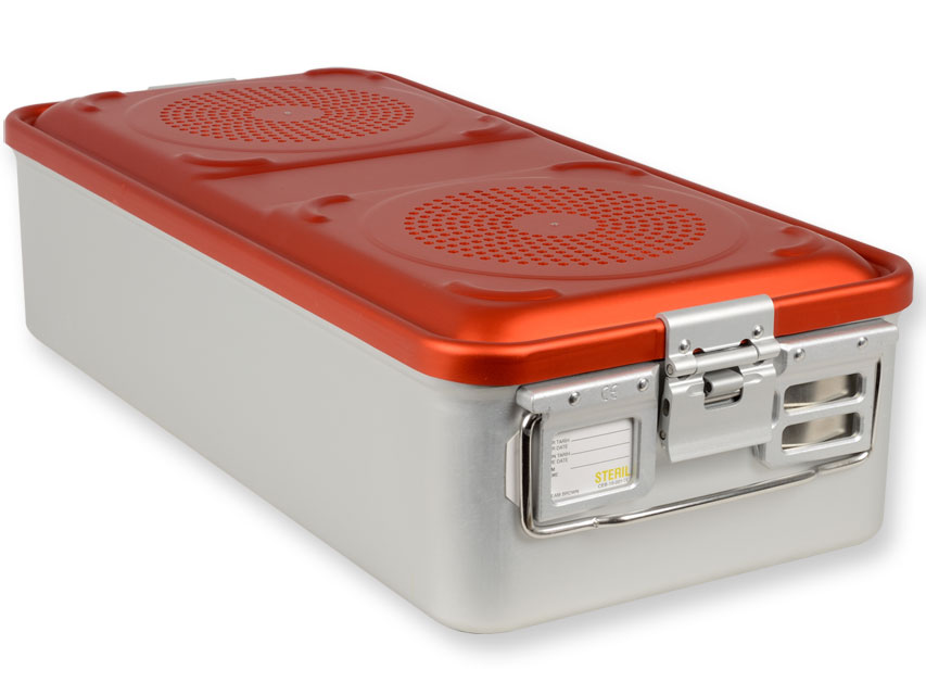 CONTAINER WITH FILTER large - red, CONTAINER WITH FILTER large h 150 mm - red