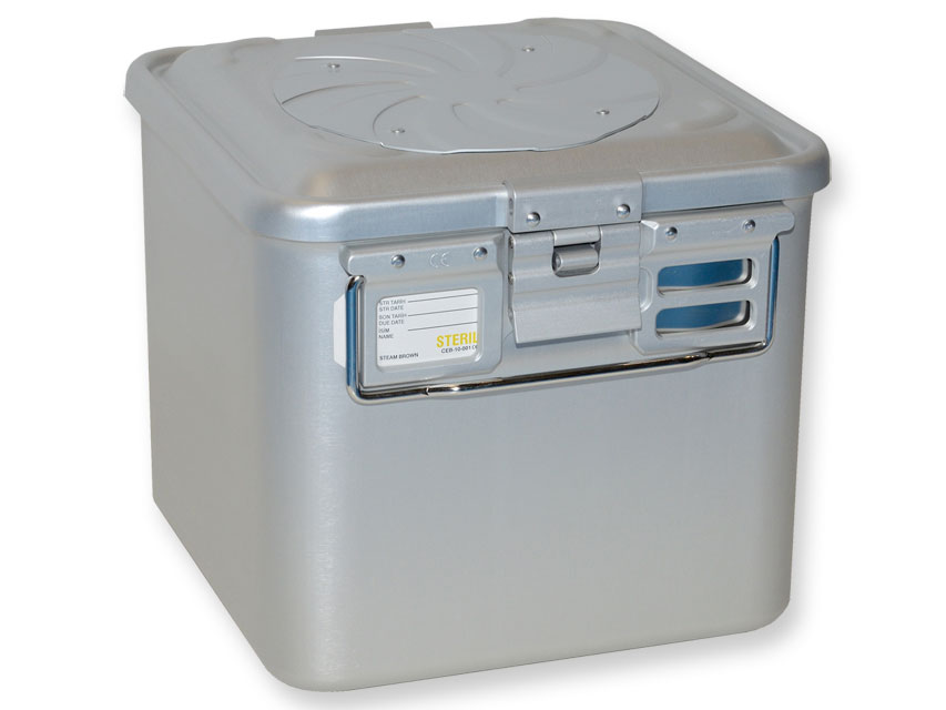 CONTAINER WITH VALVE small, CONTAINER WITH VALVE small h 260 mm - grey