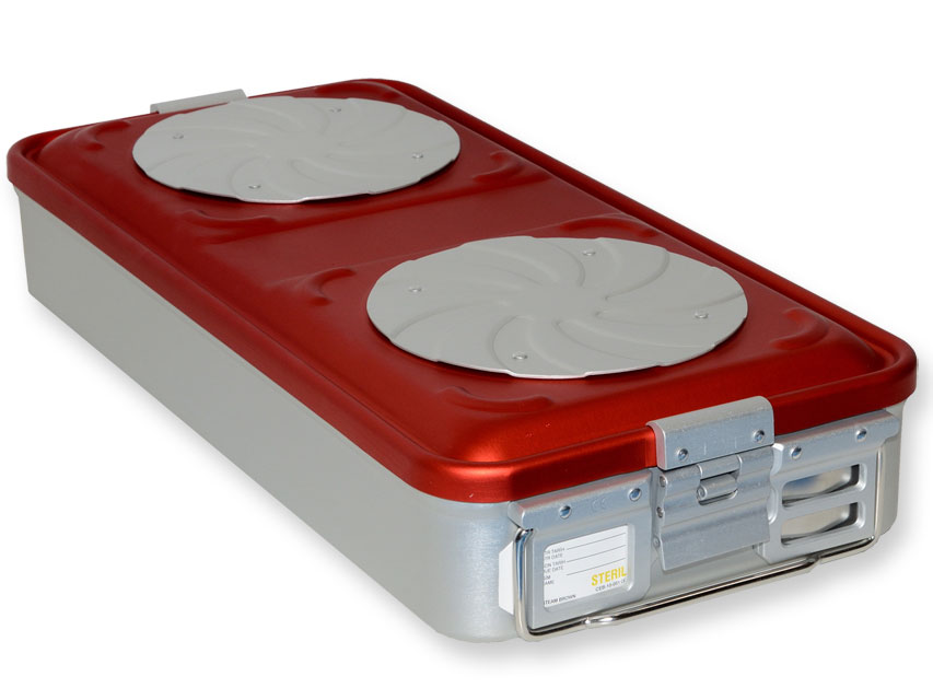 CONTAINER WITH VALVE large - red