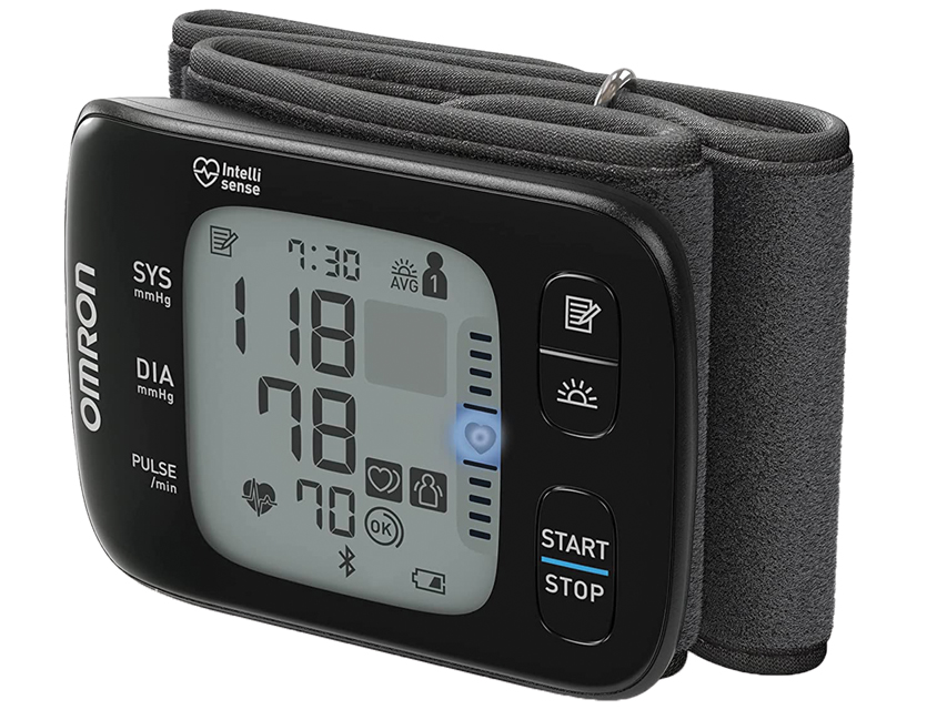 Digitālie, 2 OMRON RS7 INTELLI IT WRIST B.P.M. HEM-6232T-E