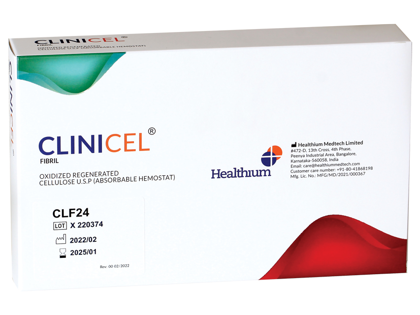 Clinicel oksidētā reģinerētā celuloze, CLINICEL oksidētā reģinerētā celuloze 5,1x10cm N1 (6)