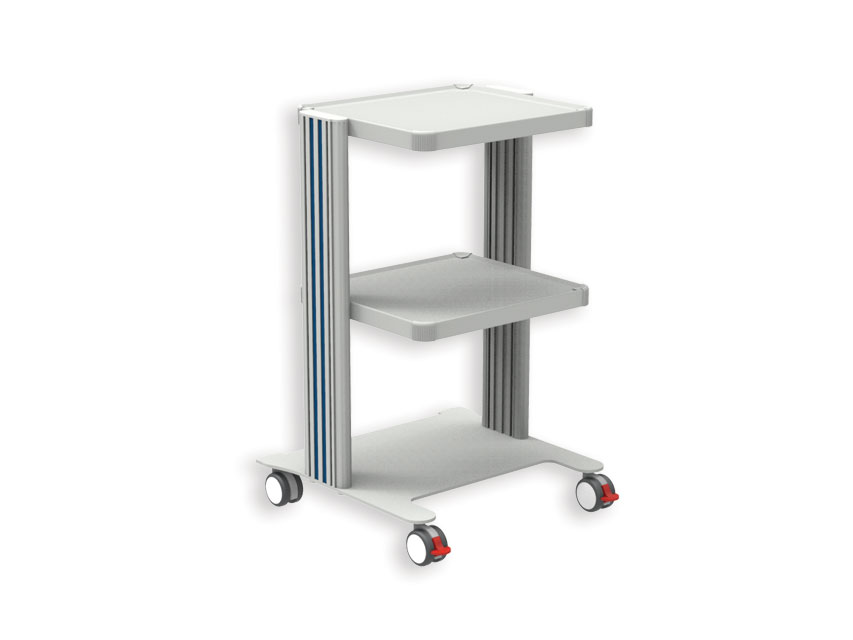 Easy CART 2 plaukti, EASY CART 2 plaukti 40x36 cm and pamatne N1