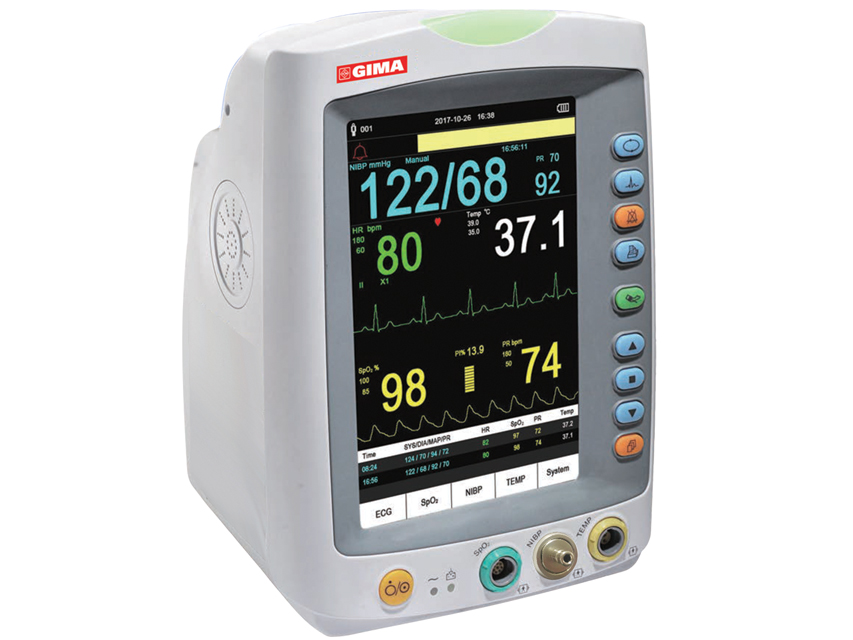 Pacientu monitorings, P10 gima vital plus monitors