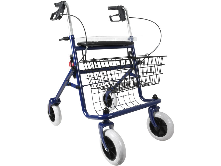 Kruķi un spieķi, 3 IDEAL ROLLATOR WITH 4 WHEELS