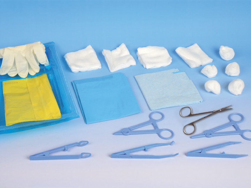 Dressing, medication (gauzes, plasters), SUTURE KIT 1 - sterile