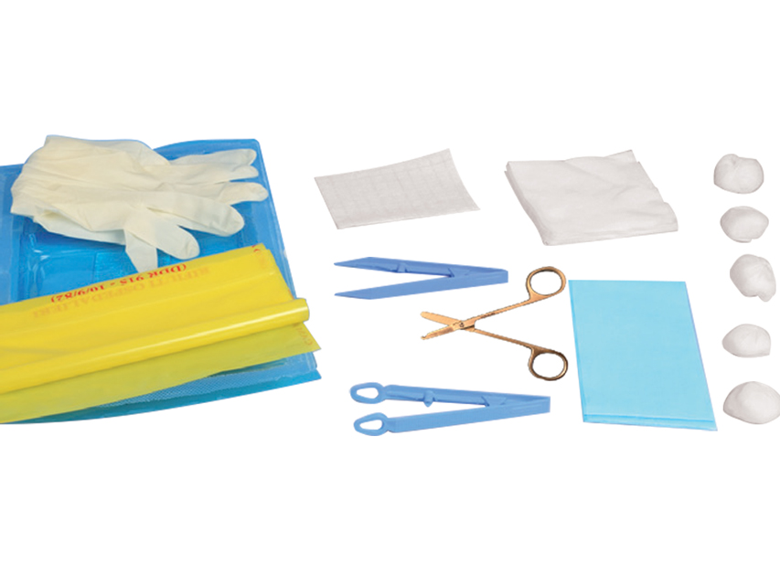 Dressing, medication (gauzes, plasters), SUTURE REMOVAL KIT 3 - sterile