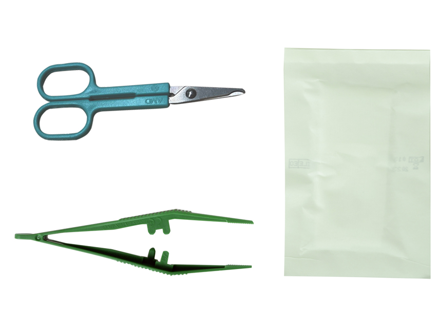 Dressing, medication (gauzes, plasters), SUTURE REMOVAL KIT 1 - sterile