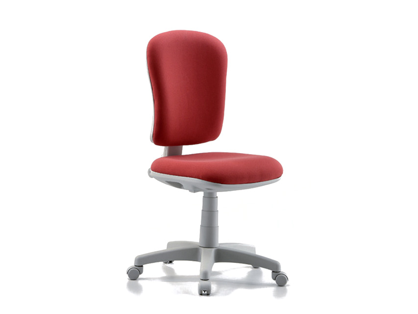 Chairs and stools, VARESE CHAIR without armrest - fabric - red