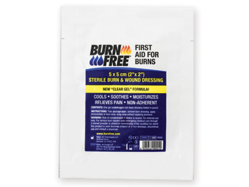 Hot-cold treatments, BURN DRESSING - 5x5 cm