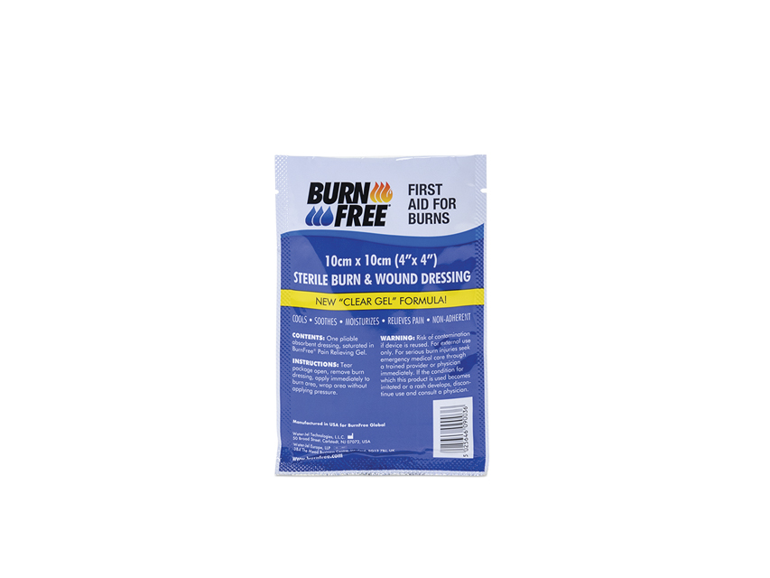 Hot-cold treatments, BURN DRESSING - 10x10 cm