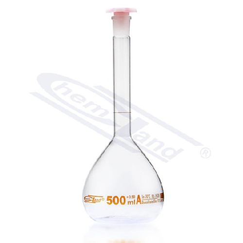 Borsilikāta stikla mērkolbas NS14/23 100ml (brūrna graduācija)