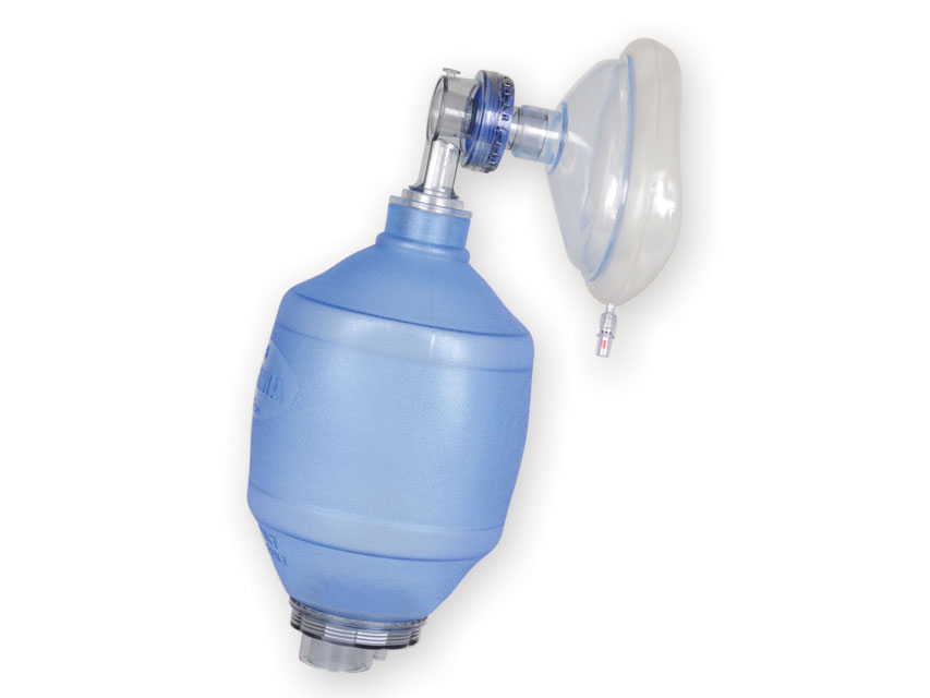 AMBU maiss autoklavējams, AMBU maiss (1600 ml) ar masku Nr.4, autoklavējams