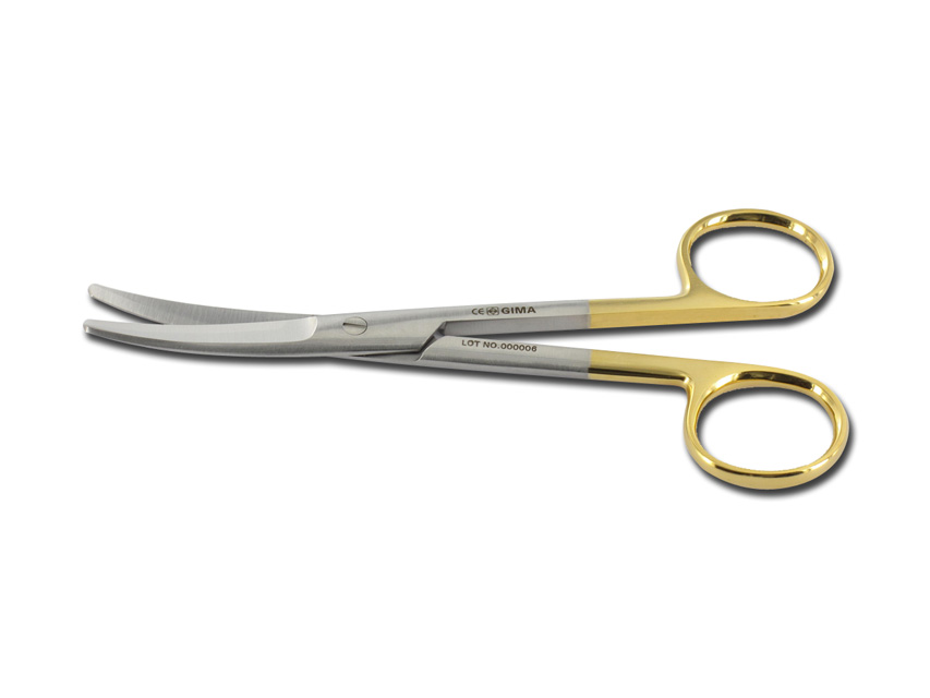 Gold mayo šķēres, gold mayo šķēres-izliektas - 14.5 cm