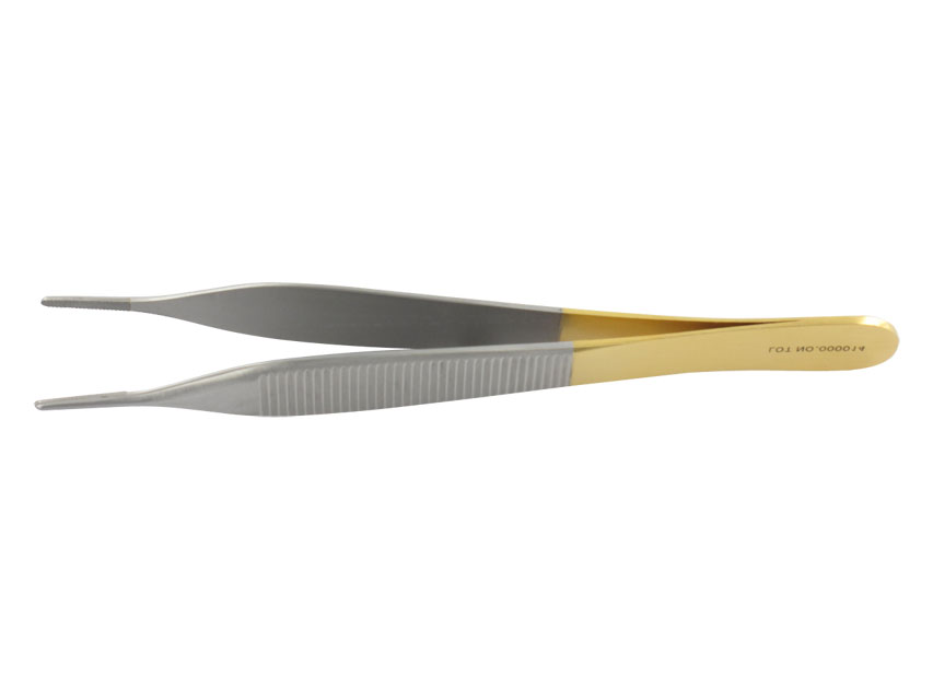 Gold adson tipa pincete