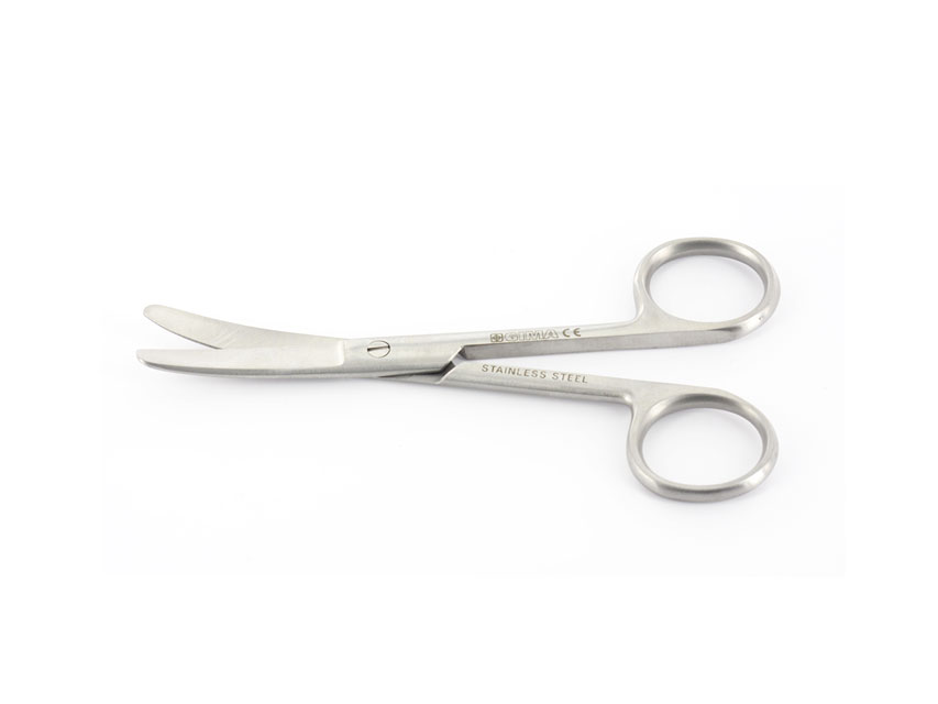 Izliektas šķēres - strupas/strupas, Šķēres izliektas-strupas- 11.5 cm