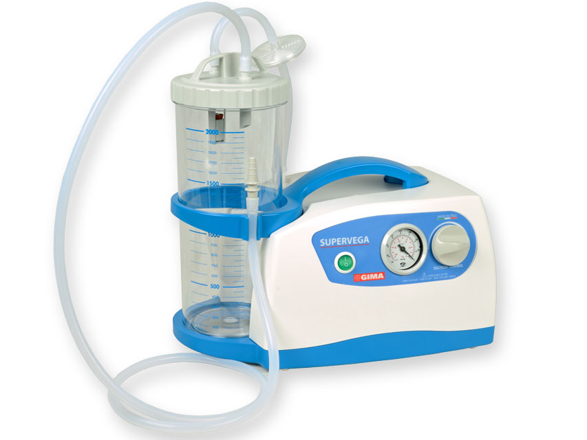 Super-Vega iesūkšanas aspirators 1 litra tilp. - 110v-60hz, Super-Vega atsūkšanas aspirators 2L