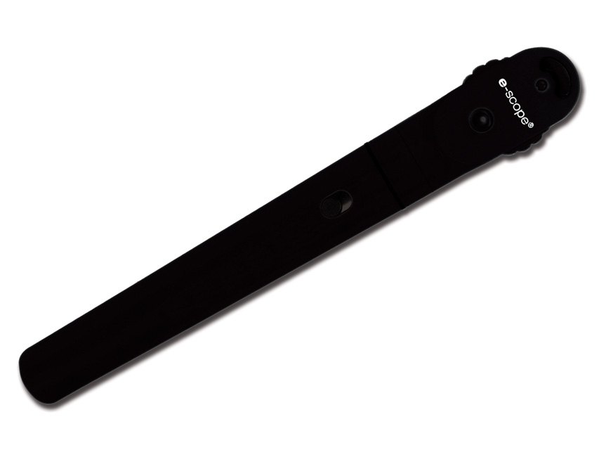 E-Scope oftalmoskops - halogēnu/led, E-scope® halogēna oftalmoskops -melns
