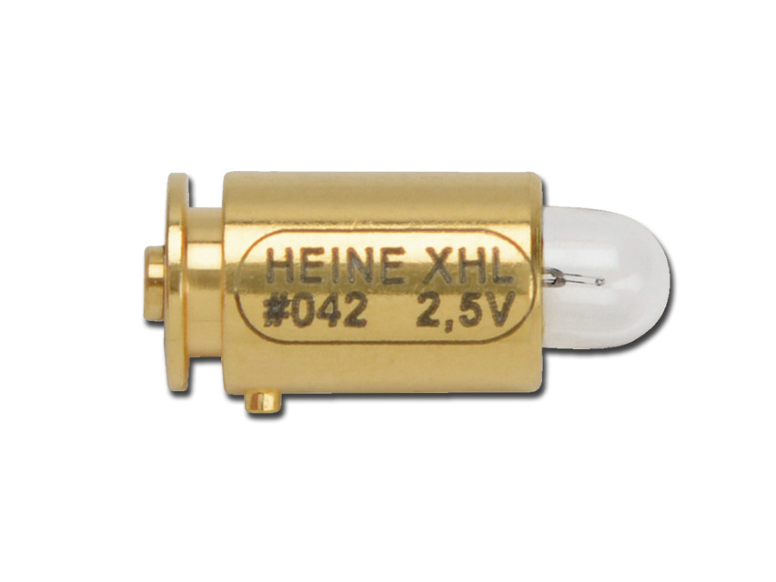 Heine 042 spuldze 2.5v mini 2000 halogēna oftalmoskopam