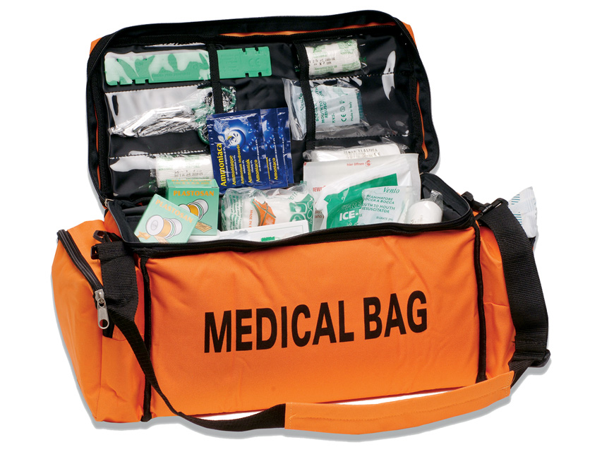Sakomplektētas 1. palīdzības, P5 medicīnas sporta soma