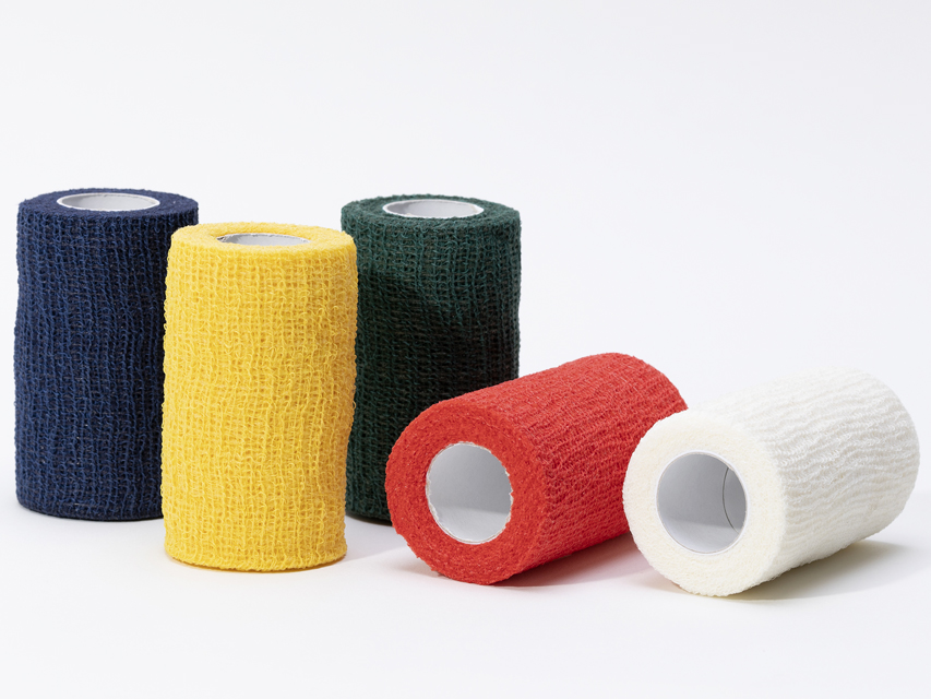 Pašlīpošā saite, Pašlīpoši pārsēji 4 m x 8 cm - raibā N10