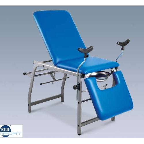 Mehāniski regulējami ginekoloģiskie krēsli, Ginekoloģiskais krēsls Blue comfort