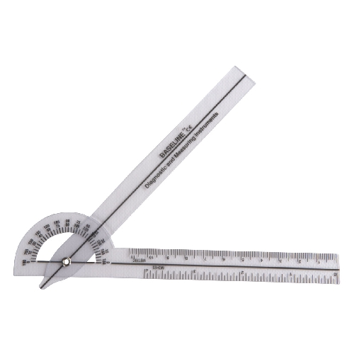 Baseline 180 Degree Clear 6 Pocket Goniometer