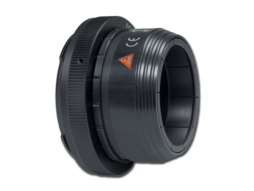 Heine DELTA 20 PLUS DERMATOSKOPS 2.5V imersijai un polarizācijai., HEINE DELTA 20 SLR fotoadapteris priekš Canon