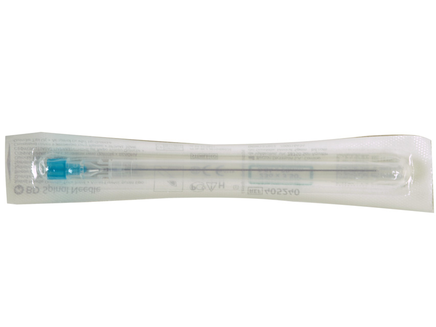 Mugurkaula anestēzijas adatas, BD Quincke adata 23G 0,64x90mm N25