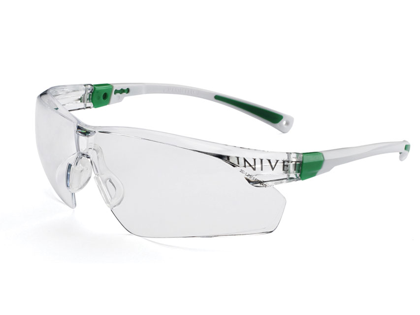 Aizsargbrilles, 506 UP brilles - zaļas - miglas izturīgas, skrāpējumu izturīgas