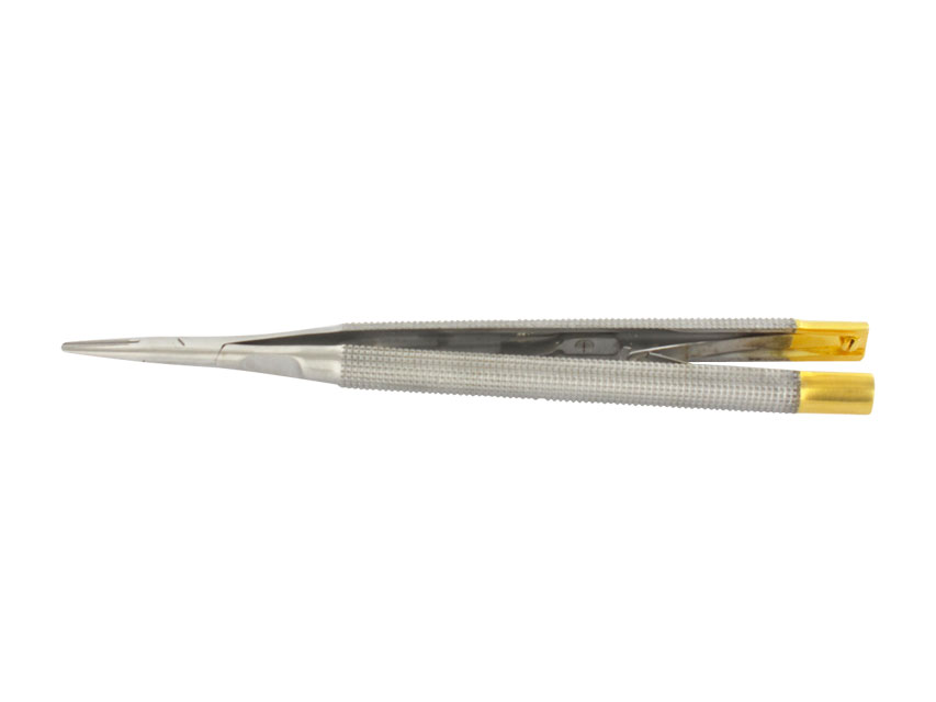 Gold castroviejo adatas turētājs- 13 cm