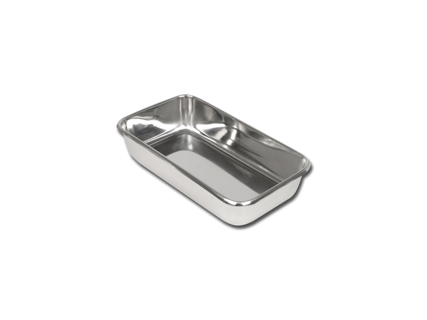 Nerūsējošā tērauda instrumentu trauks - 223x126x45 mm